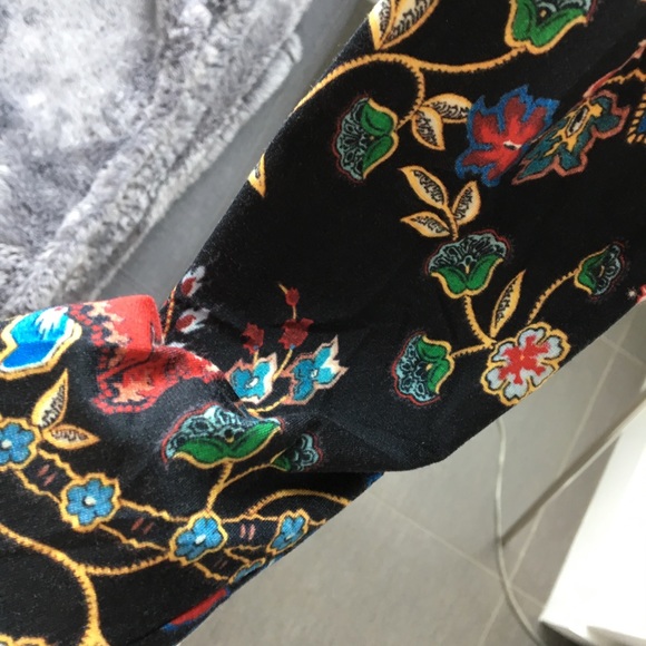 Alice and olivia printed crop top-M - Picture 2 of 2